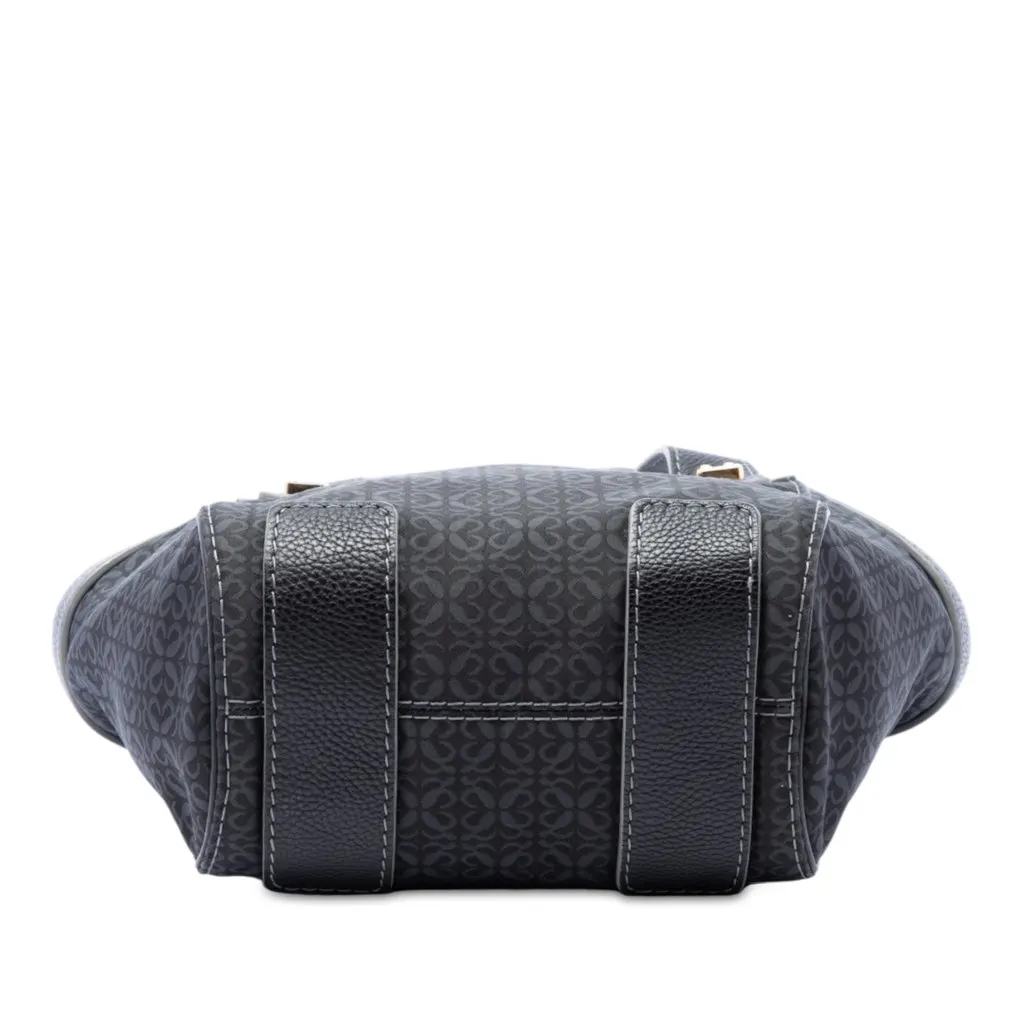 Loewe Anagram Canvas Tote Black Canvas Very good - Inside View
