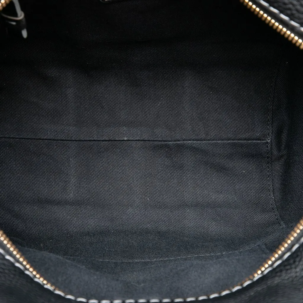 Loewe Anagram Canvas Tote Black Canvas Very good - Model View