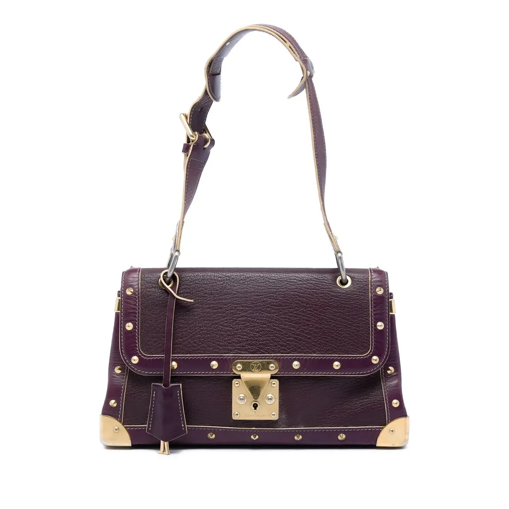 Louis Vuitton Suhali Le Talentueux Purple Leather Very good - Front View