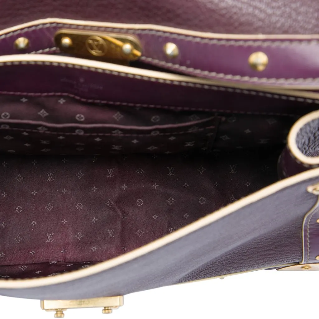 Louis Vuitton Suhali Le Talentueux Purple Leather Very good - Model View