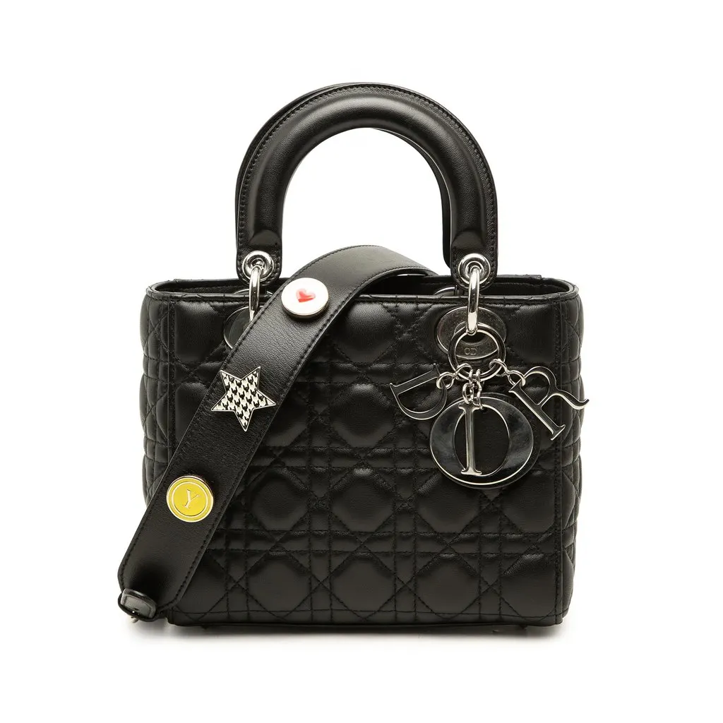 Dior صغيرة جلد الحمل كاناج My ABCDior ليدي ديور