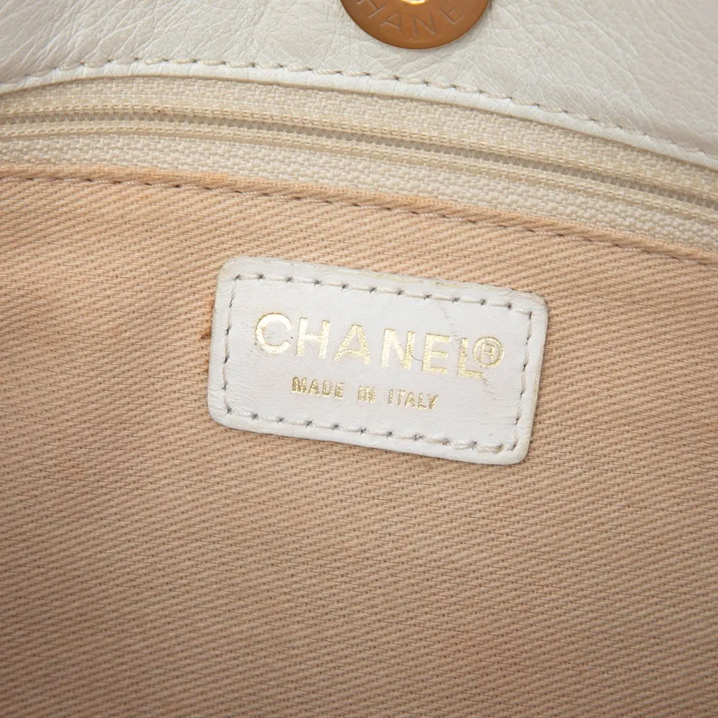 Chanel Canvas Olsen Shoulder Bag Brown Very good - Box View
