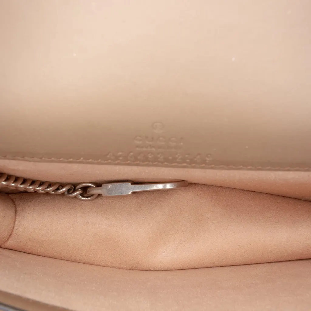 Gucci Mini GG Supreme Dionysus Crossbody Beige Very good - Model View