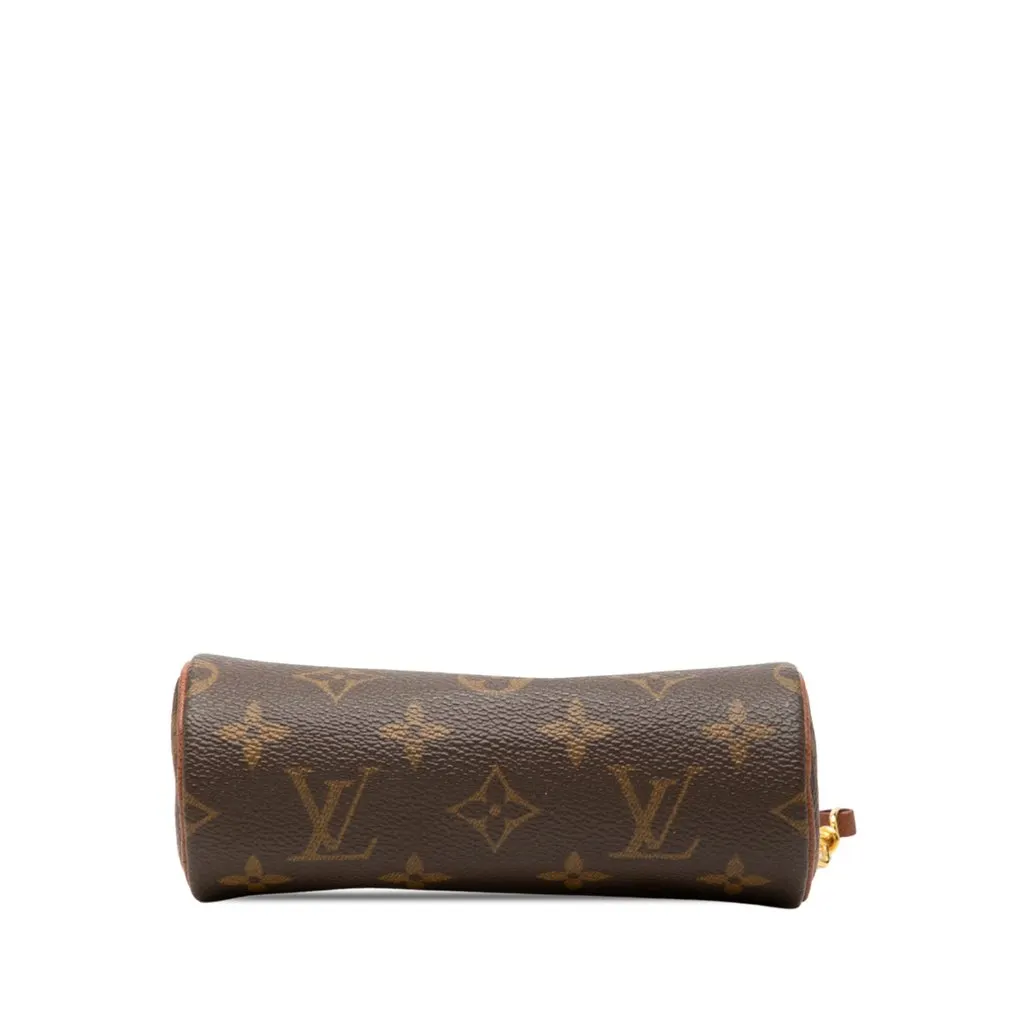 Louis Vuitton Monogram Papillon Pochette Brown Canvas Good - Inside View