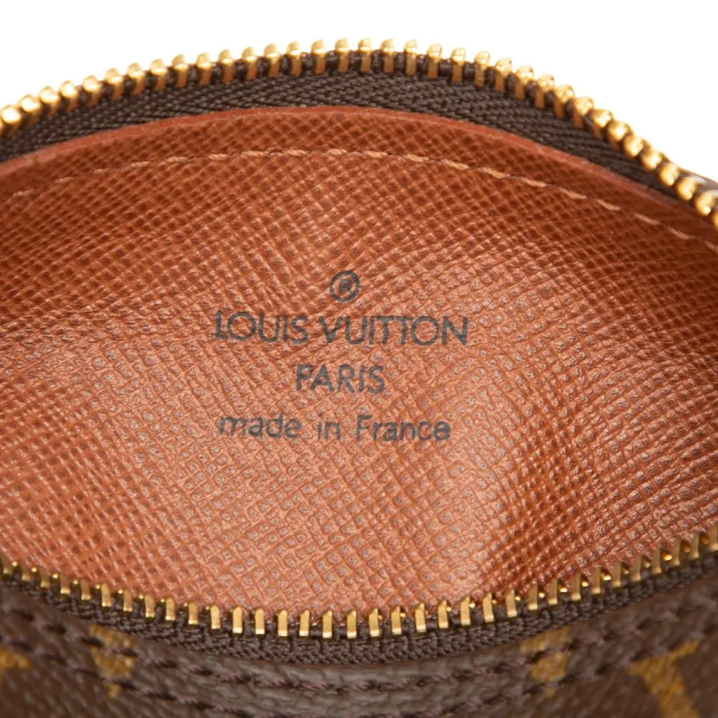Louis Vuitton Monogram Papillon Pochette Brown Canvas Good - Box View