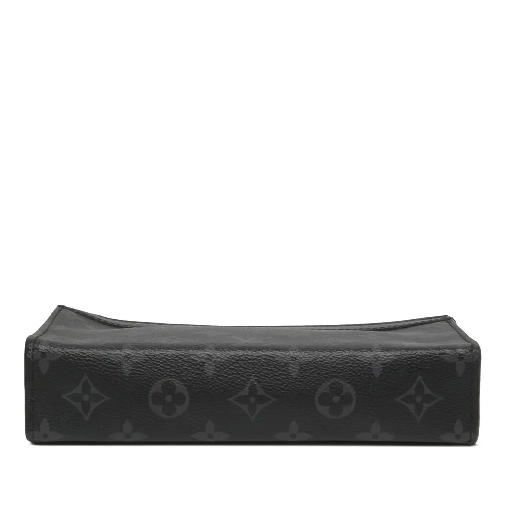 Louis Vuitton Monogram Eclipse Gaston Wearable Wallet Black Canvas Very good - Inside View