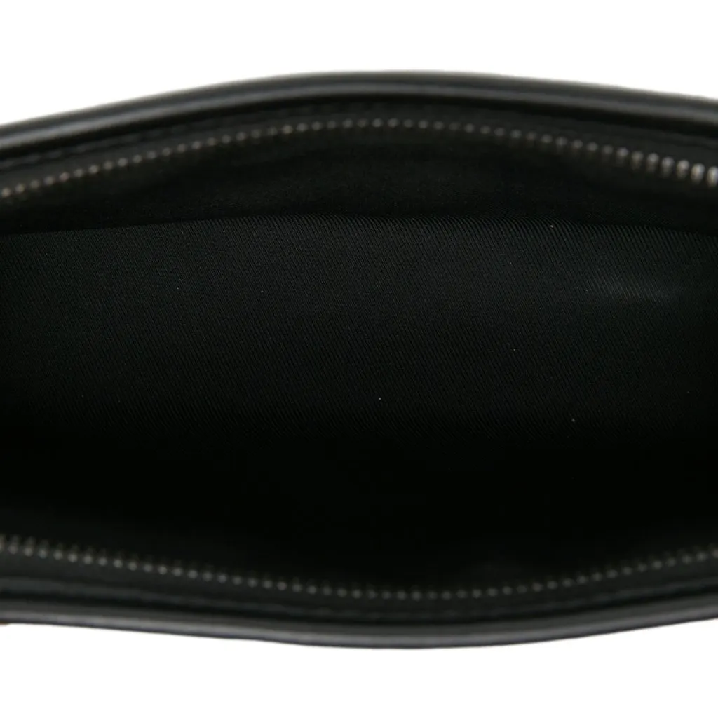Louis Vuitton Monogram Eclipse Gaston Wearable Wallet Black Canvas Very good - Model View