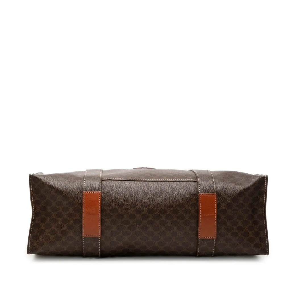 Celine Macadam Coated Canvas Tote Brown Very good - Inside View