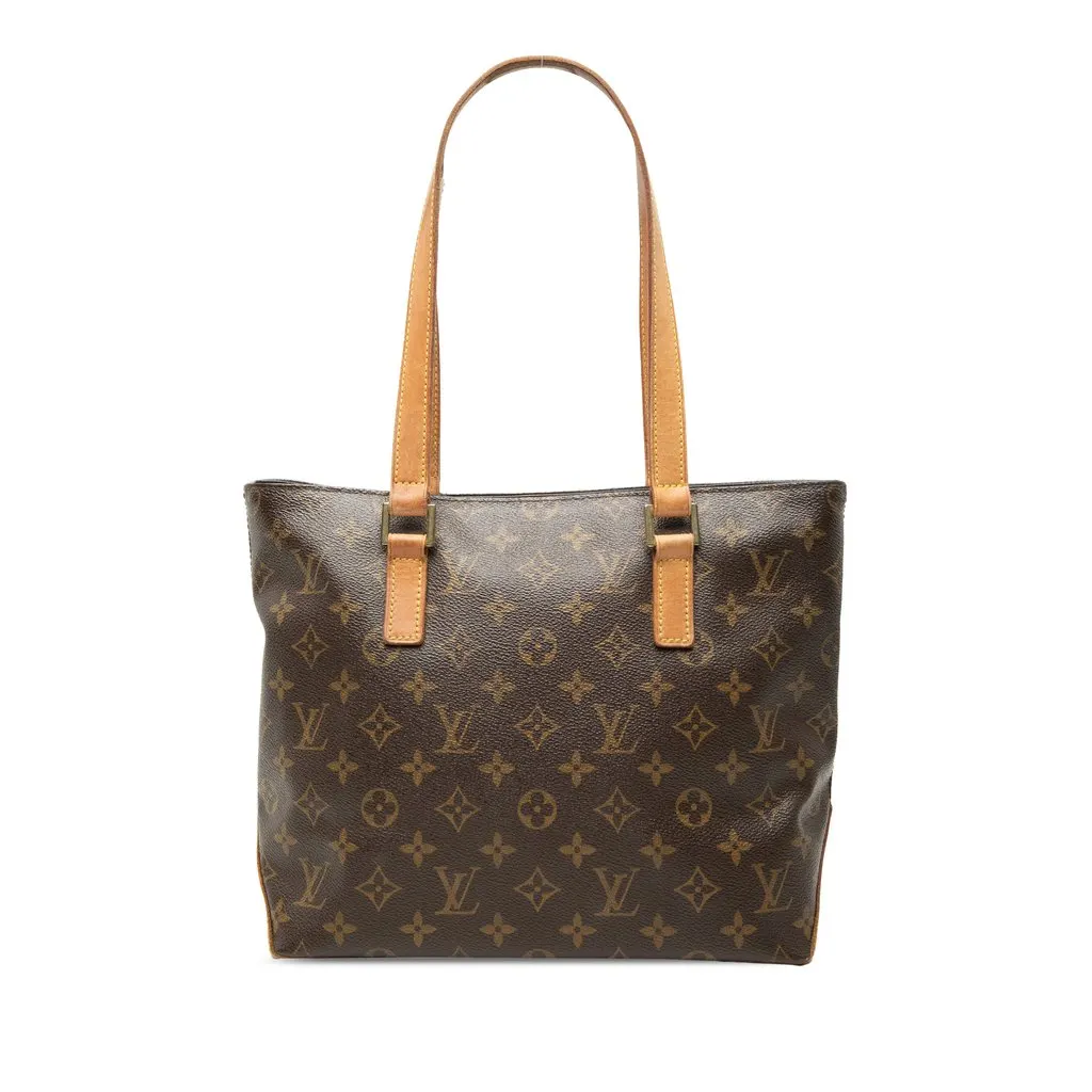 Louis Vuitton Monogram Cabas Piano Brown Very good - Front View