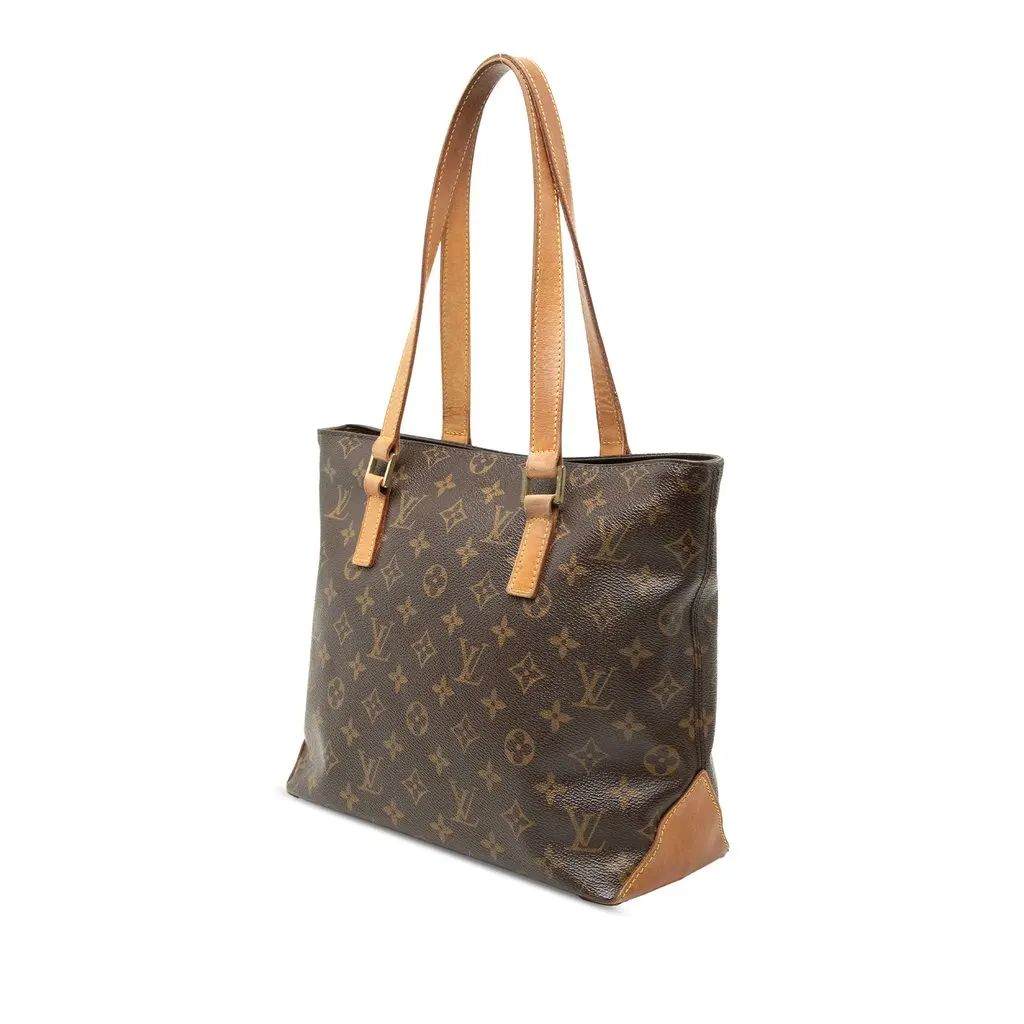 Louis Vuitton Monogram Cabas Piano Brown Very good - Back View