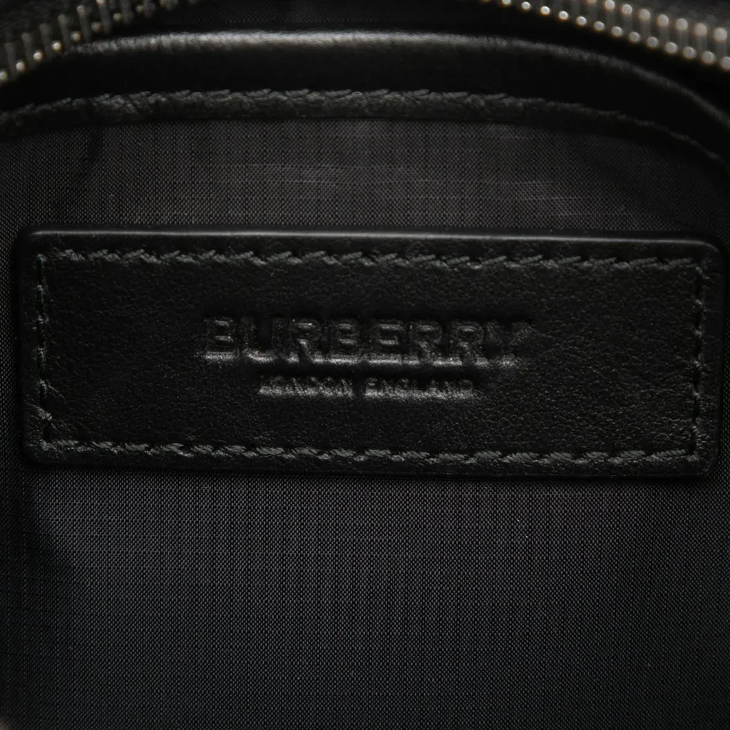 Burberry Nylon Paddy Crossbody Black Very good - Box View