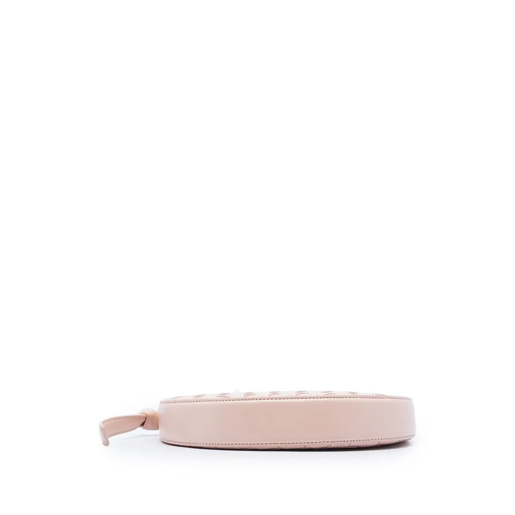 Bottega Veneta Mini Leather Intrecciato Sunrise Hobo Pink Leather Very good - Inside View