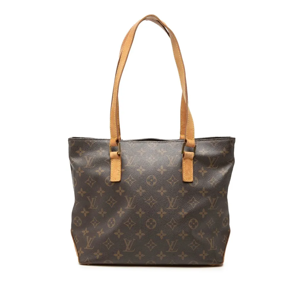 Louis Vuitton Monogram Cabas Piano Brown Good - Front View