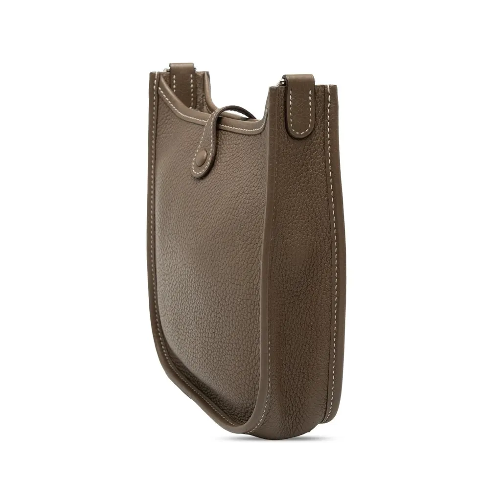 Hermès Clemence Amazone Evelyne TPM 16 Brown Leather Very good - Back View
