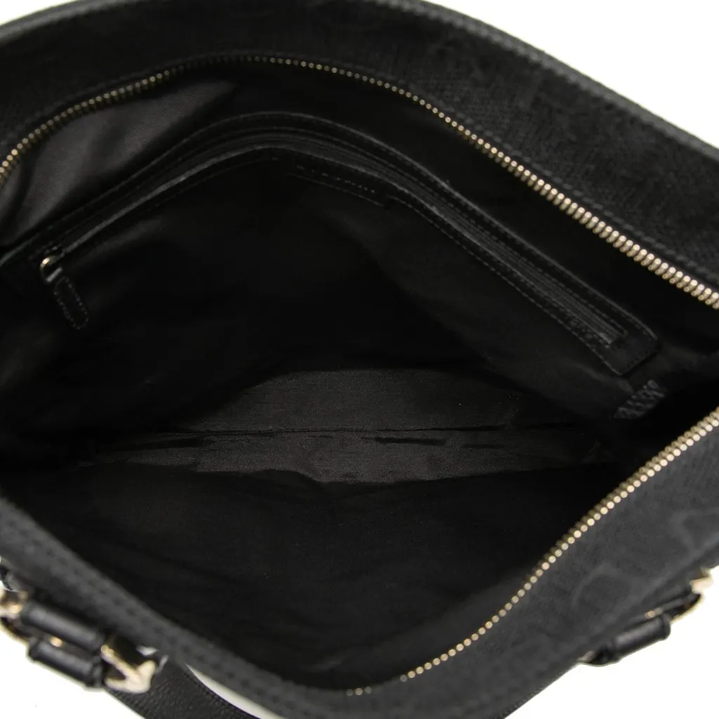 Bvlgari Canvas Logomania Tote Black Very good - Model View