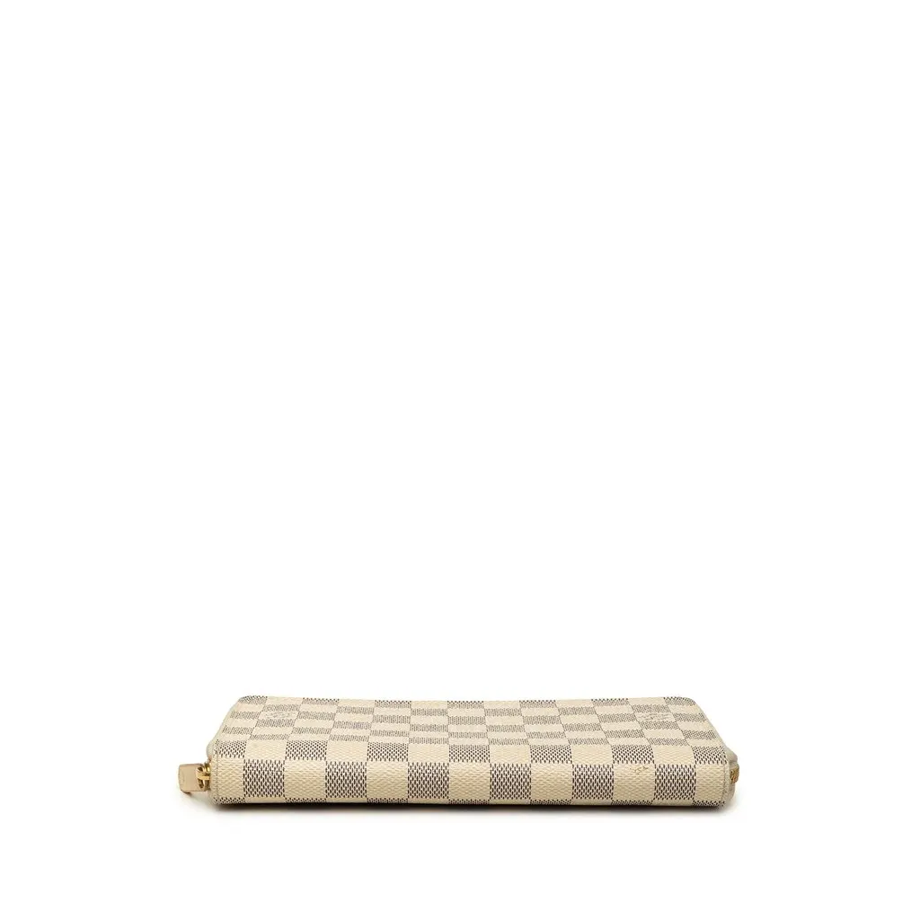 Louis Vuitton Damier Azur Zippy Long Wallet White Canvas Very good - Inside View
