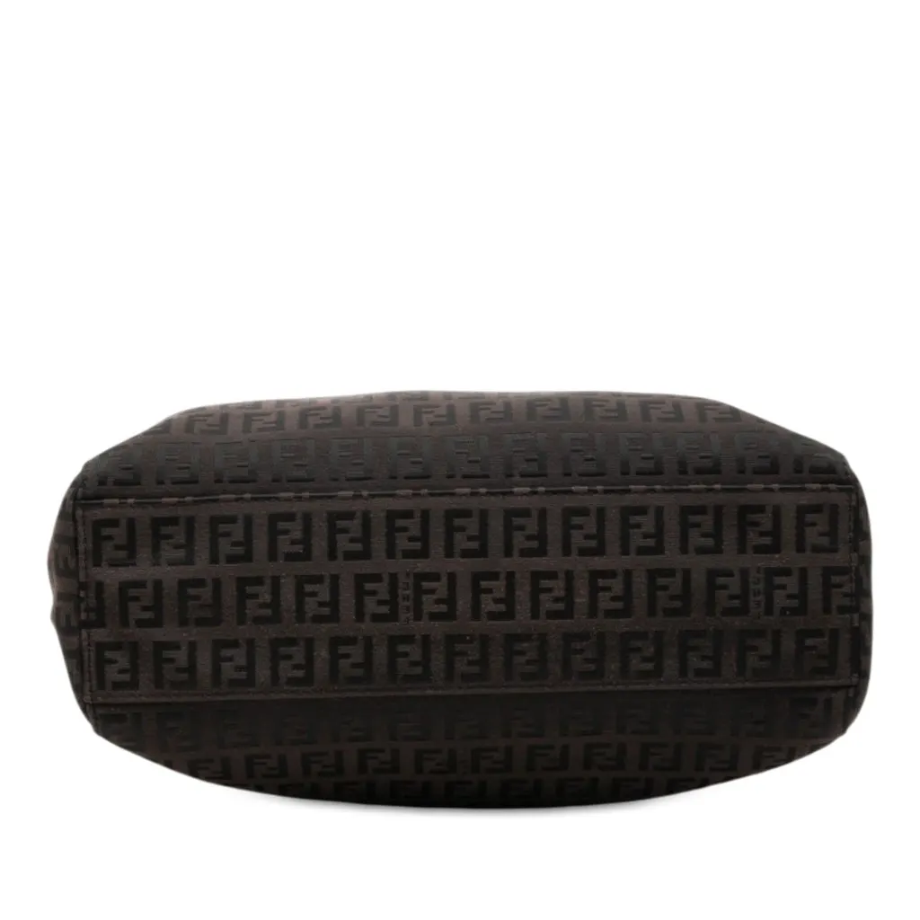Fendi Zucchino Canvas Tote Brown Very good - Inside View