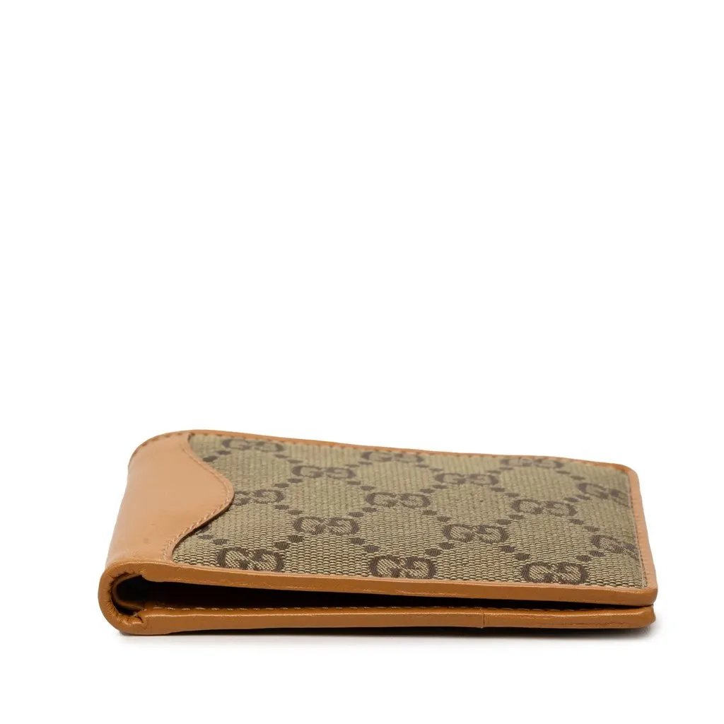 Gucci GG Canvas Bifold Small Wallet Beige Very good - Inside View