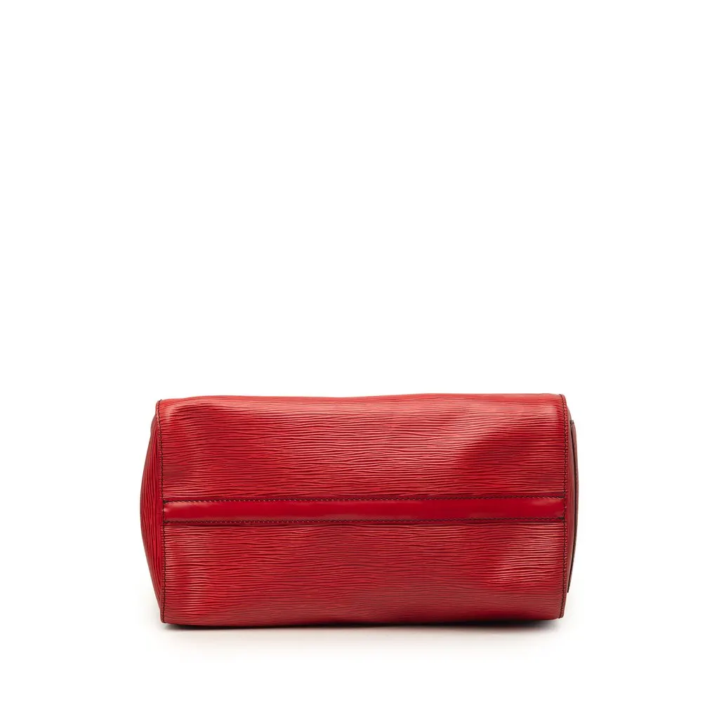 Louis Vuitton Epi Speedy 35 Red Leather Very good - Inside View