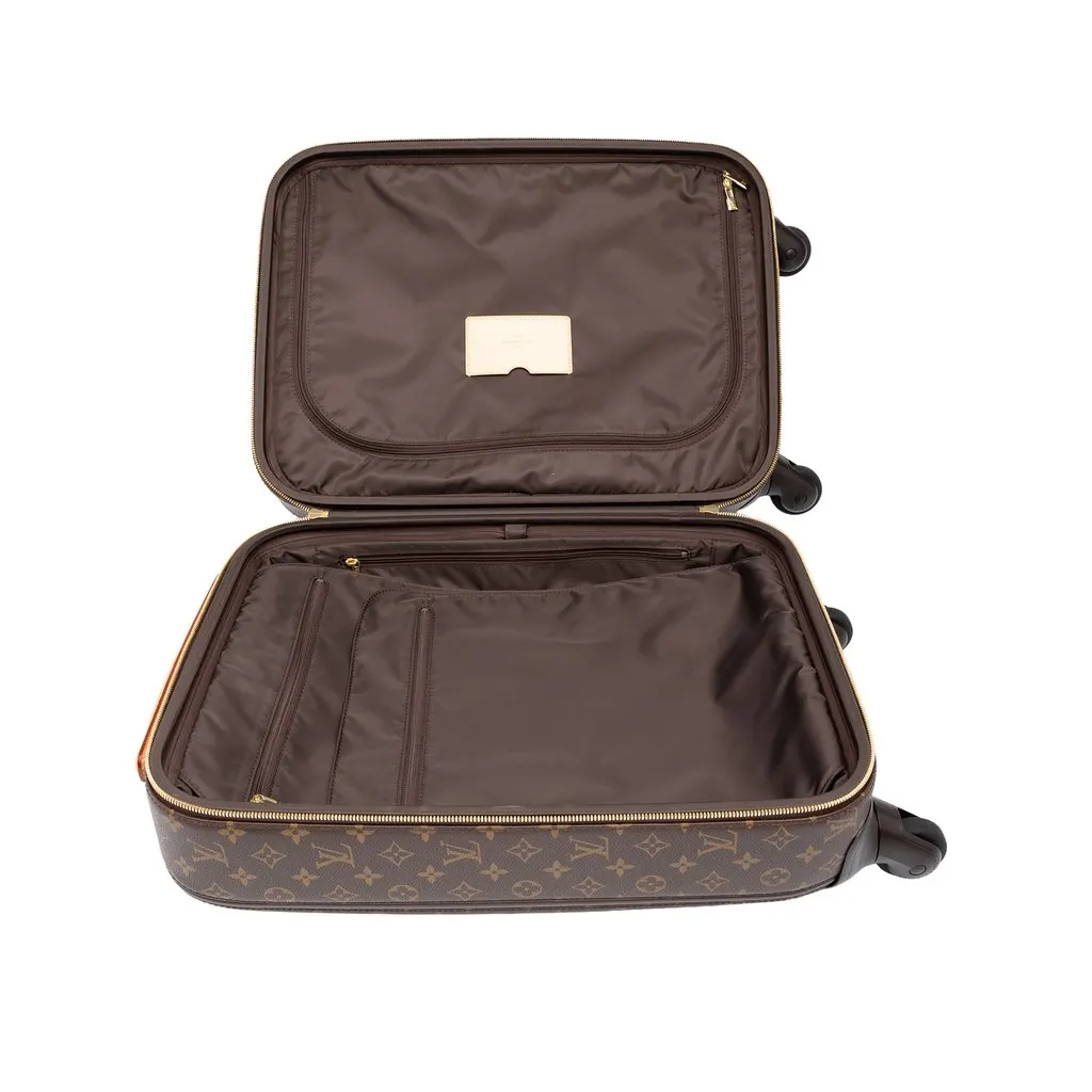 Louis Vuitton Monogram Zephyr 55 Brown Canvas Very good - Model View