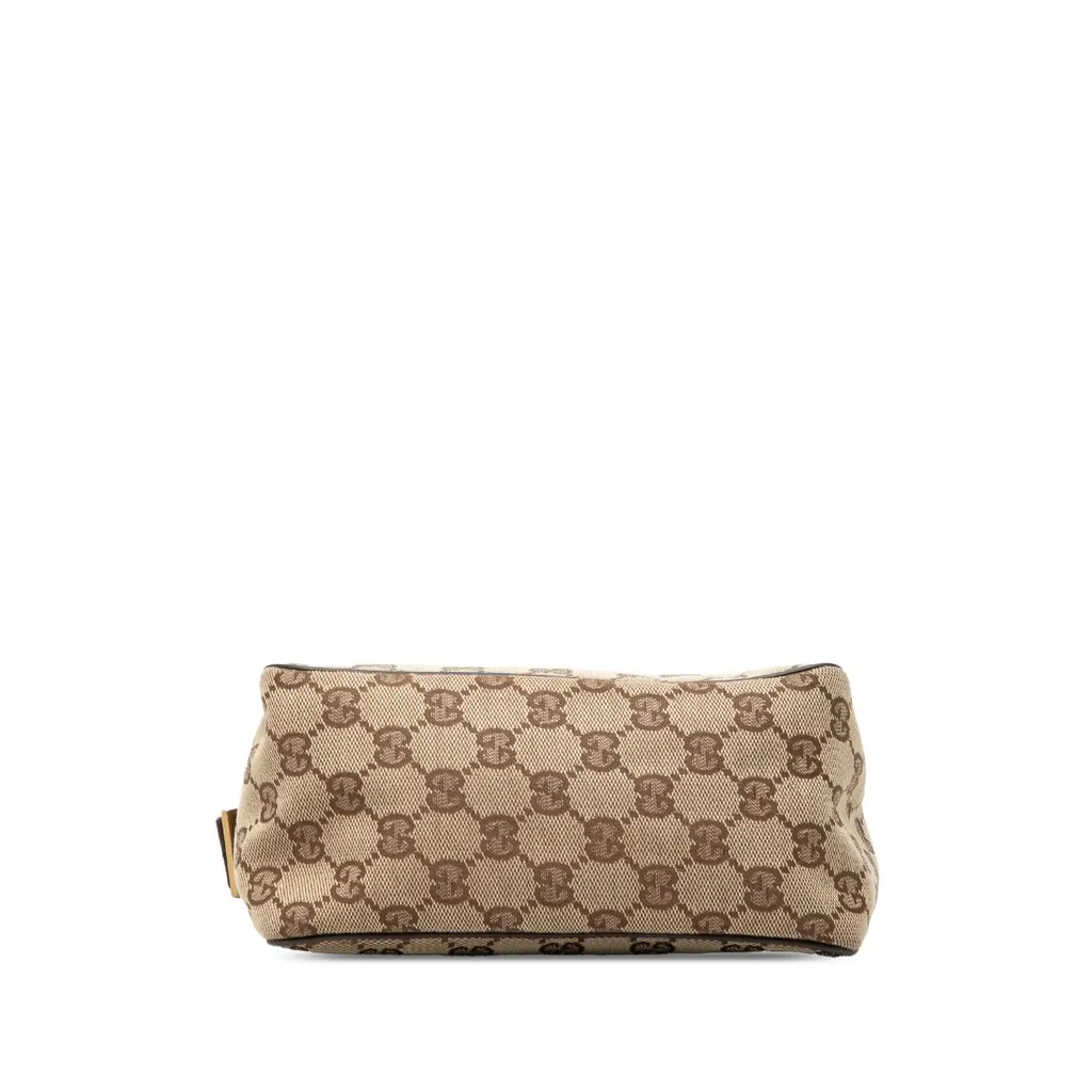 Gucci GG Canvas Handbag Beige Very good - Inside View