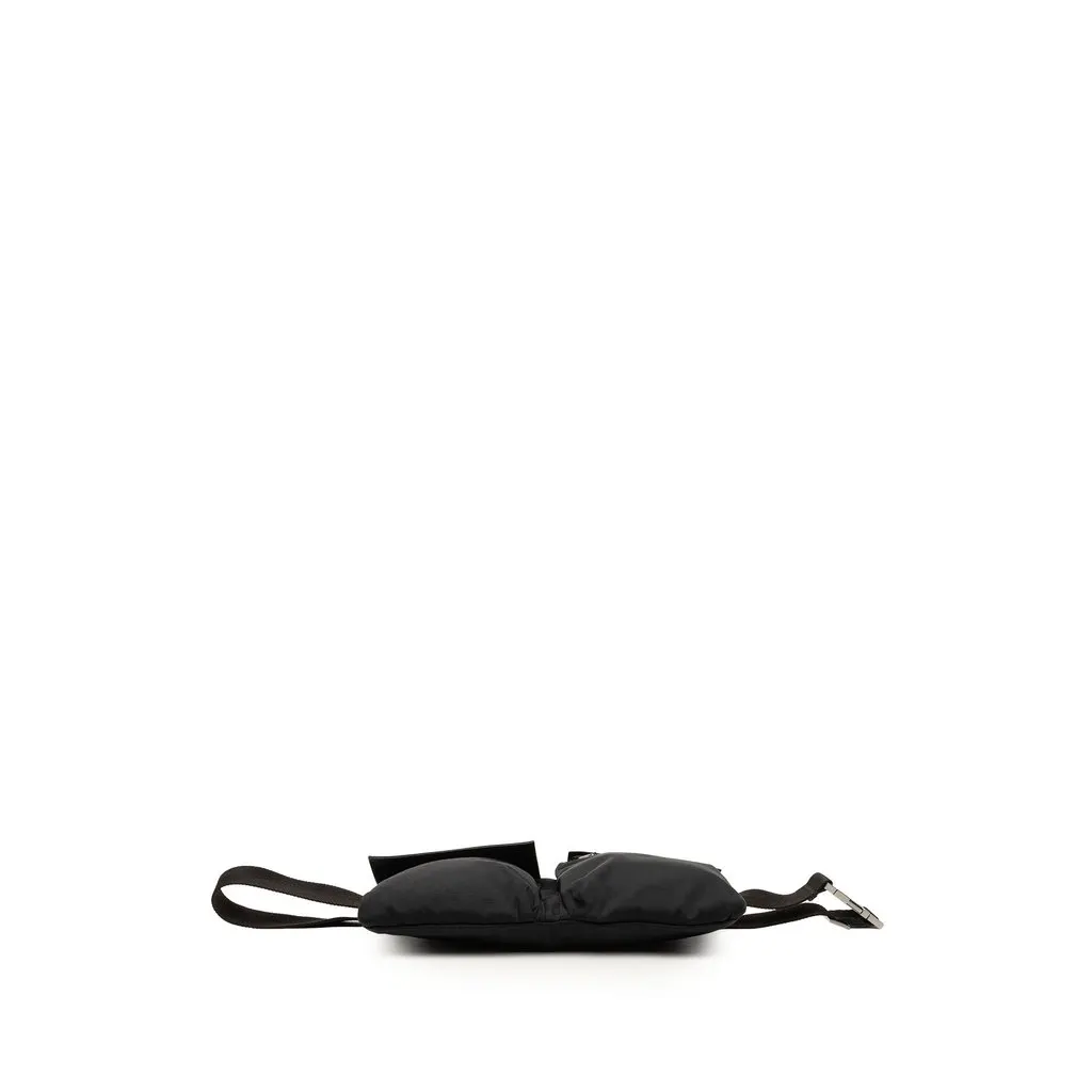 Gucci Nylon Double Pocket Belt Bag Black Very good - Inside View