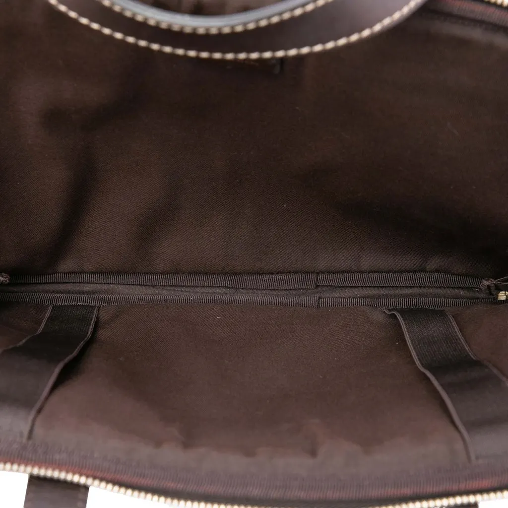 Gucci GG Supreme Laptop Bag Beige Very good - Model View