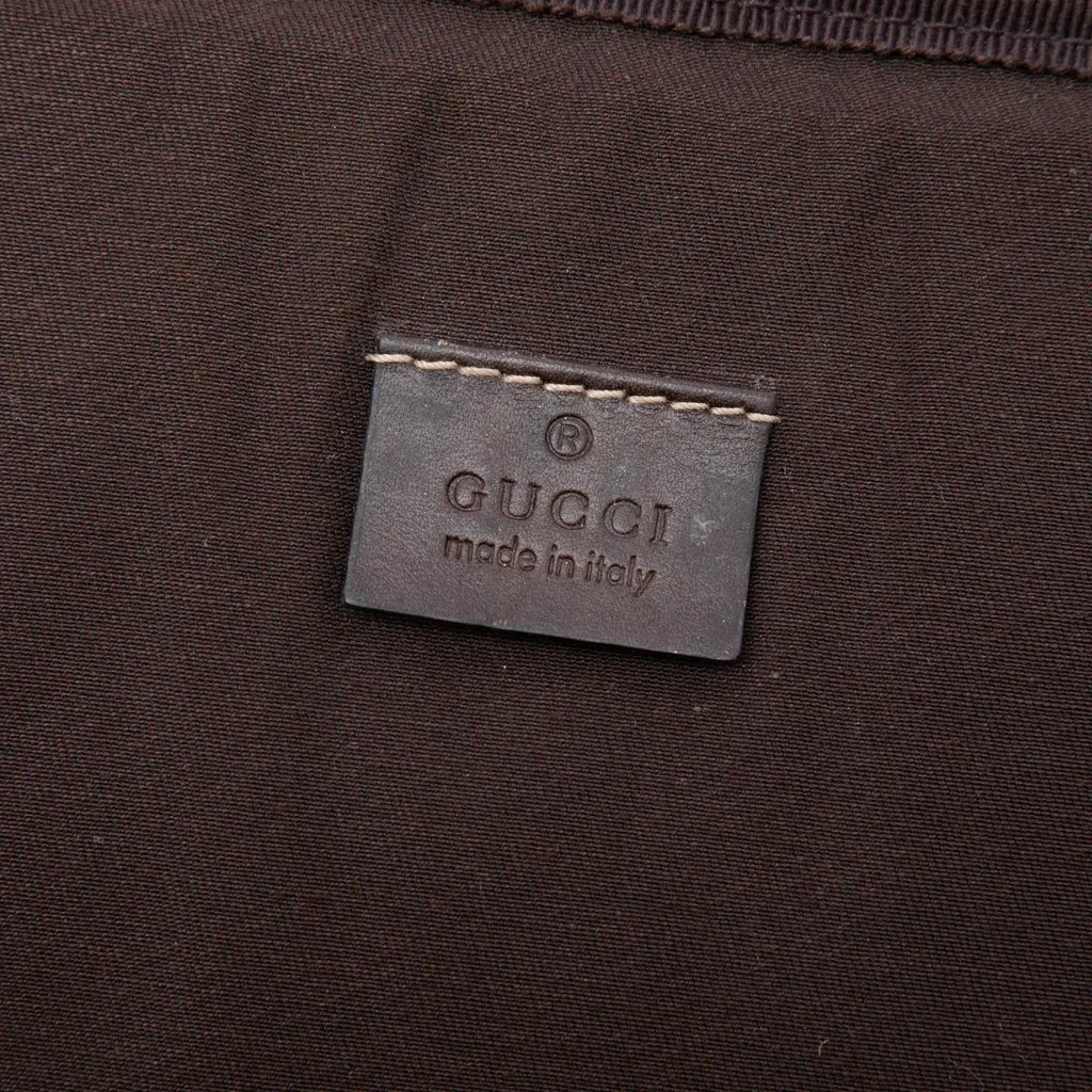 Gucci GG Supreme Laptop Bag Beige Very good - Box View