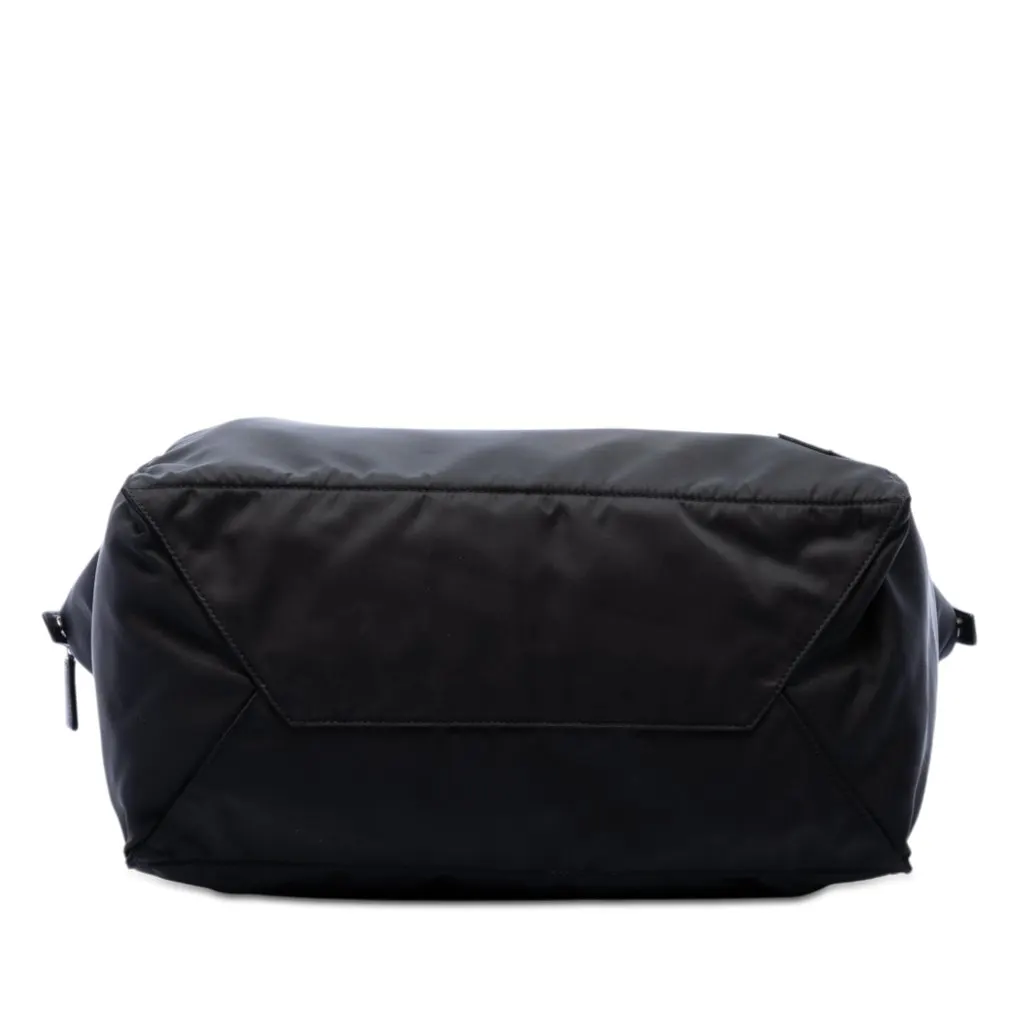 Prada Saffiano Trimmed Tessuto Tote Black Very good - Inside View
