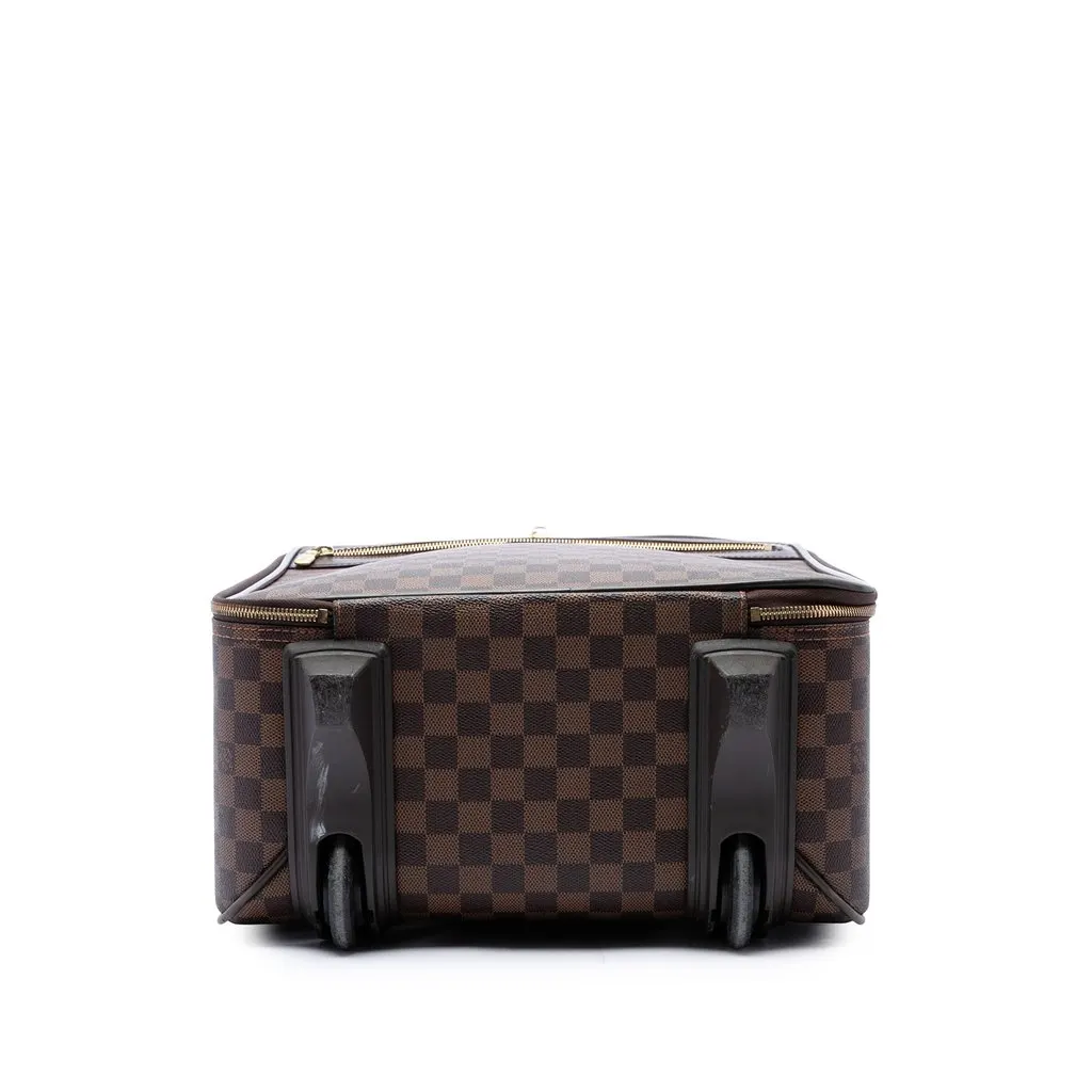 Louis Vuitton Damier Ebene Pegase 45 Brown Canvas Very good - Inside View