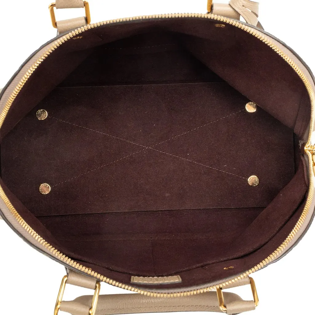 Louis Vuitton Monogram Empreinte Neo Alma PM Beige Leather Very good - Model View