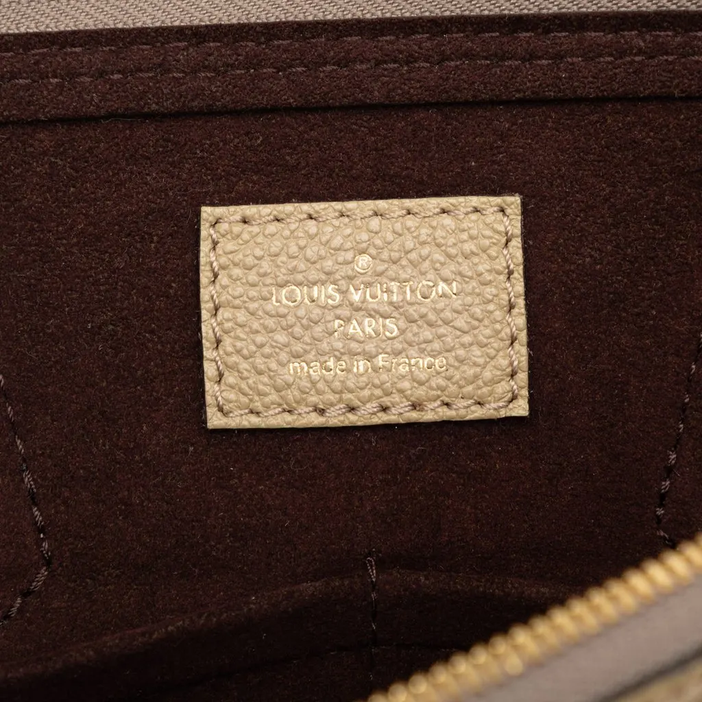 Louis Vuitton Monogram Empreinte Neo Alma PM Beige Leather Very good - Box View