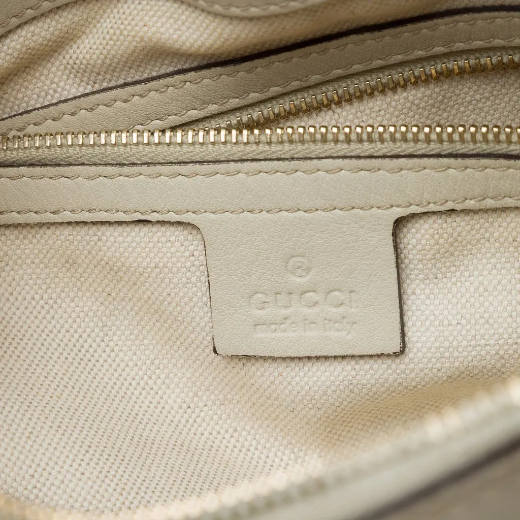 Gucci Guccissima Mayfair Satchel Brown Leather Very good - Box View