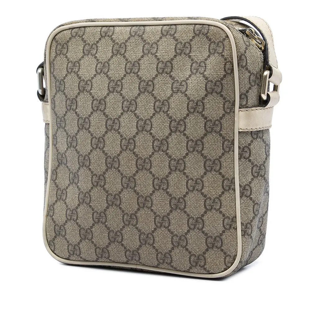 Gucci GG Supreme Crossbody Beige Very good - Inside View