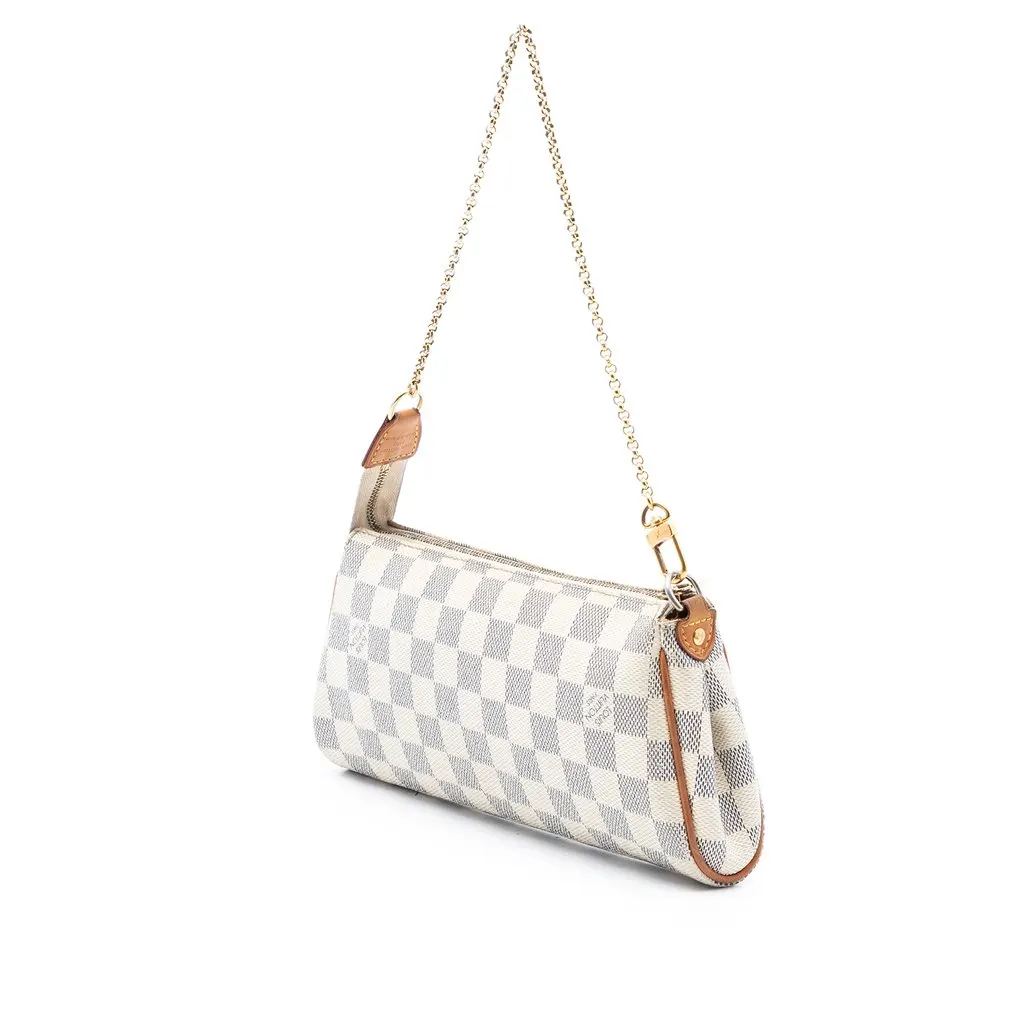 Louis Vuitton Damier Azur Eva White Very good - Back View