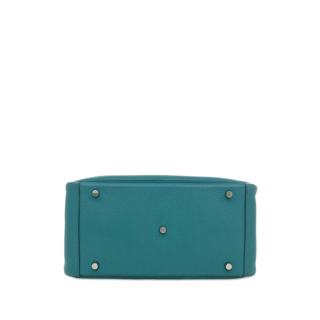 Hermès Clemence Lindy 30 Blue Leather Very good - Inside View