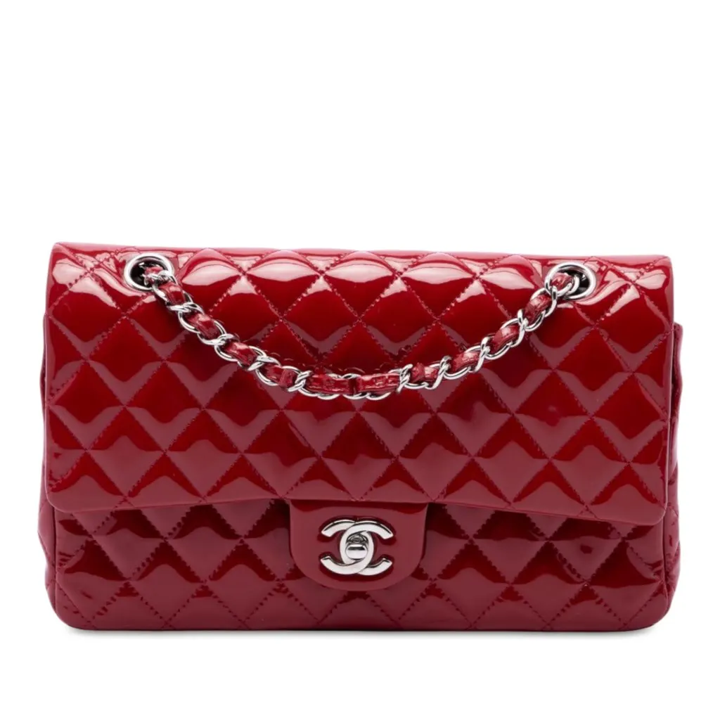 Chanel Medium Classic Patent Double Flap