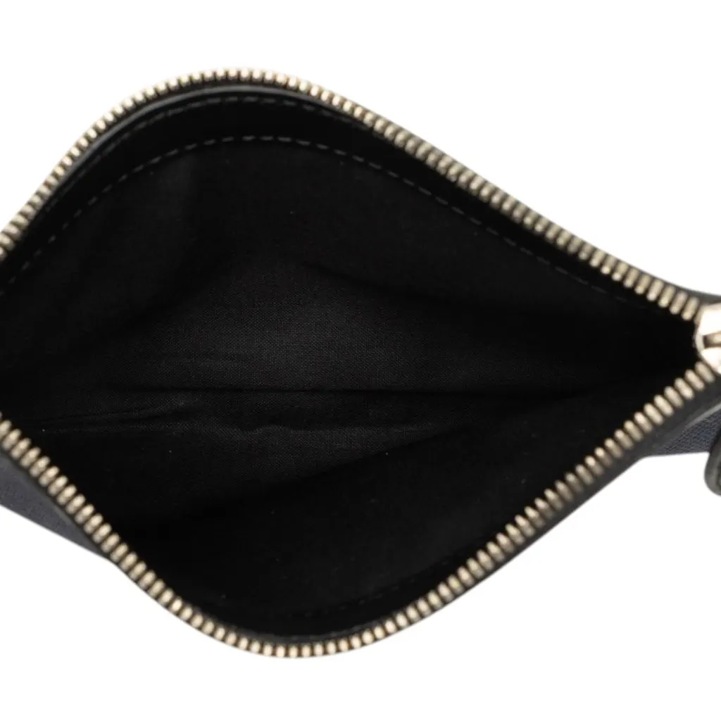 Balenciaga Canvas Navy Cabas Pouch Blue Canvas Good - Model View