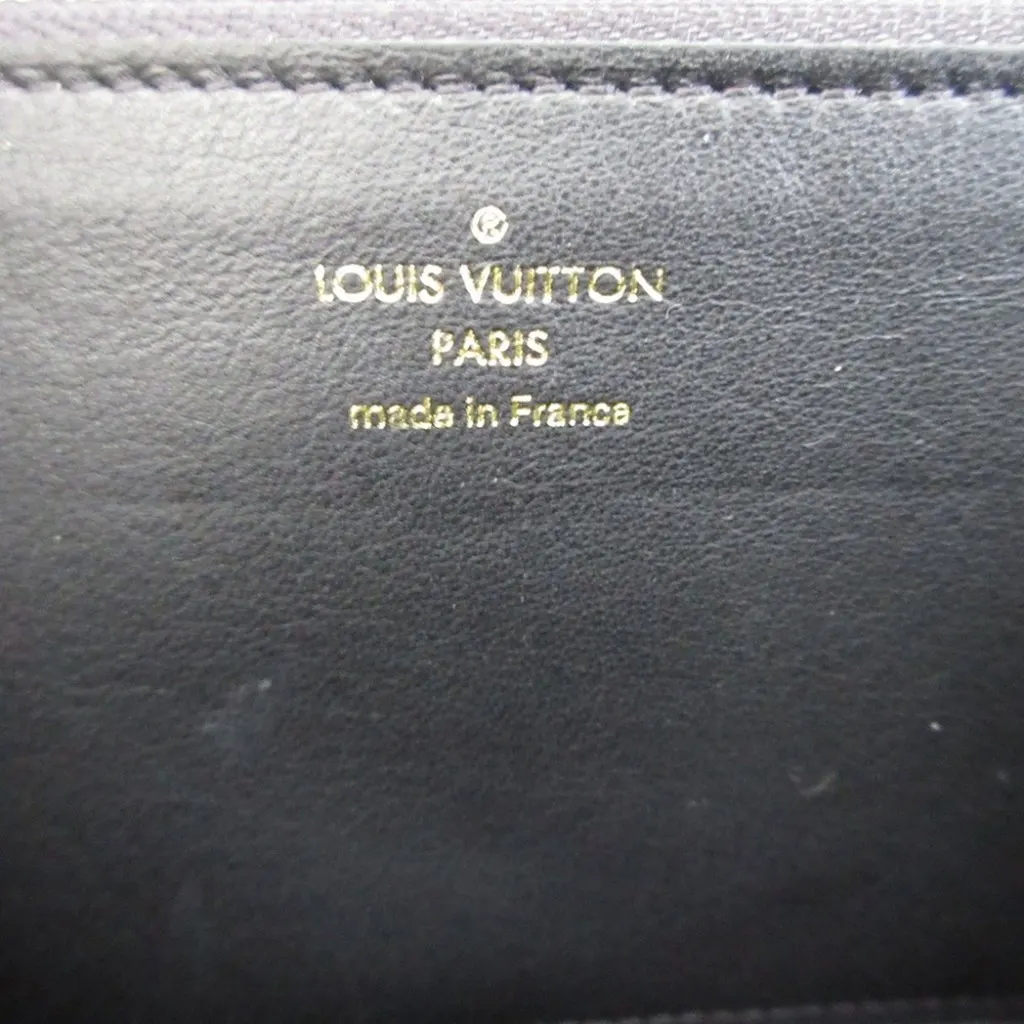 Louis Vuitton Taurillon Capucines Flower Long Wallet Black Leather Very good - Box View