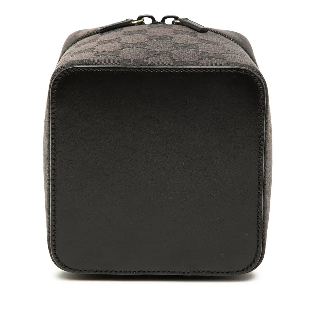Gucci GG Canvas Vanity Bag Brown Very good - Inside View
