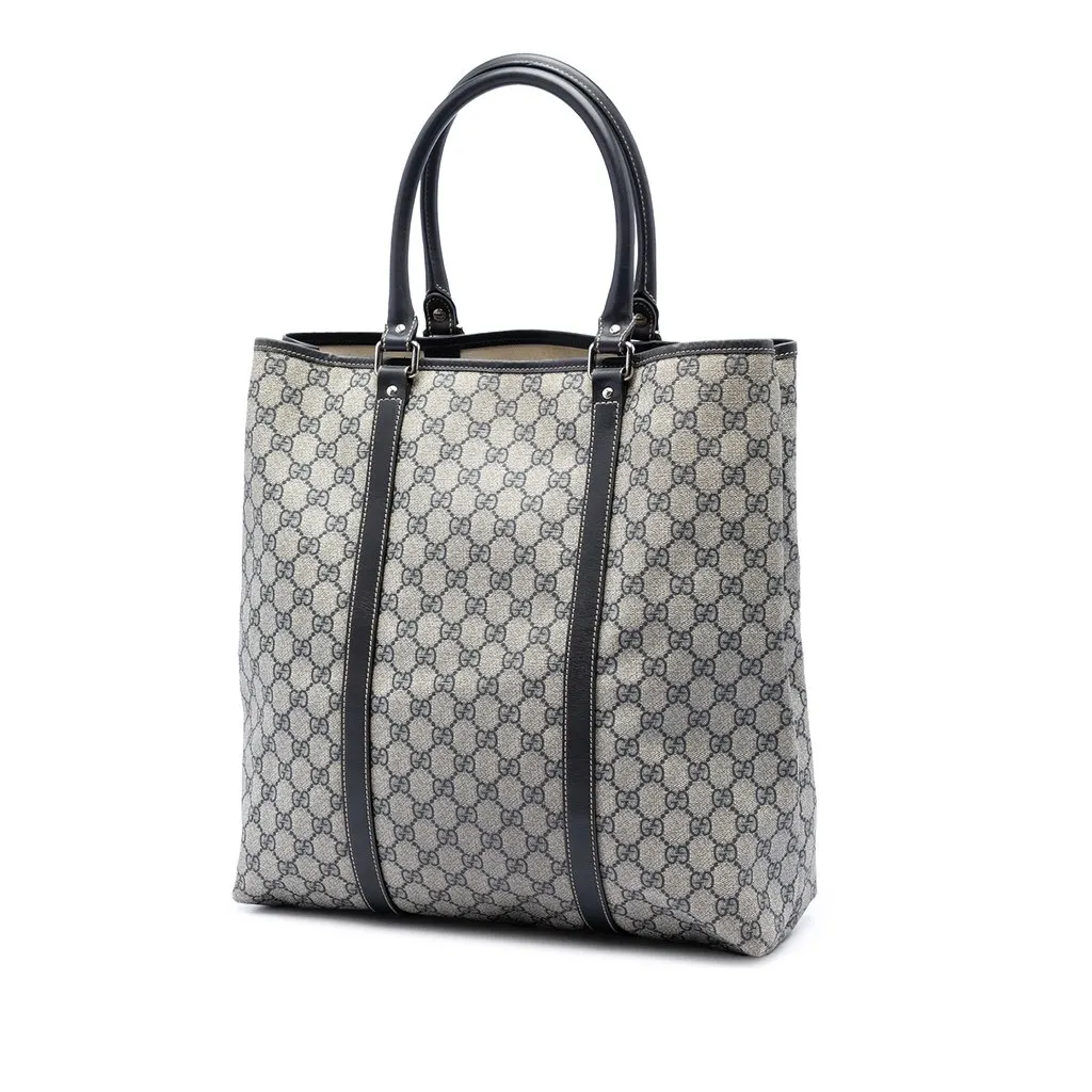 Gucci GG Supreme Joy Vertical Tote Beige Very good - Back View
