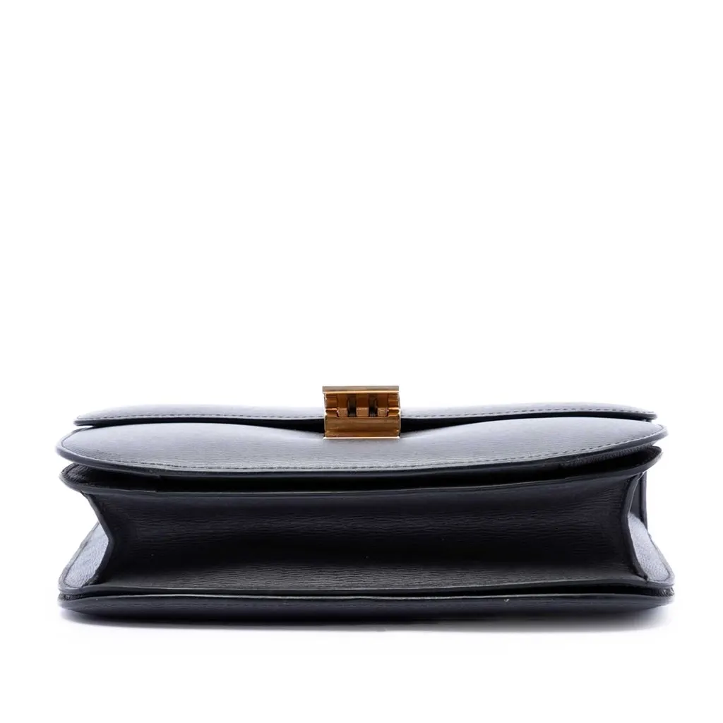 Celine Medium Liege Calfskin Classic Box Black Leather Very good - Inside View