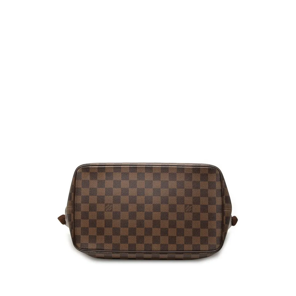 Louis Vuitton Damier Ebene Saleya MM Brown Very good - Inside View