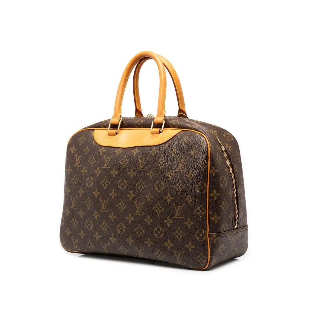 Louis Vuitton Monogram Deauville Brown Canvas Good - Back View