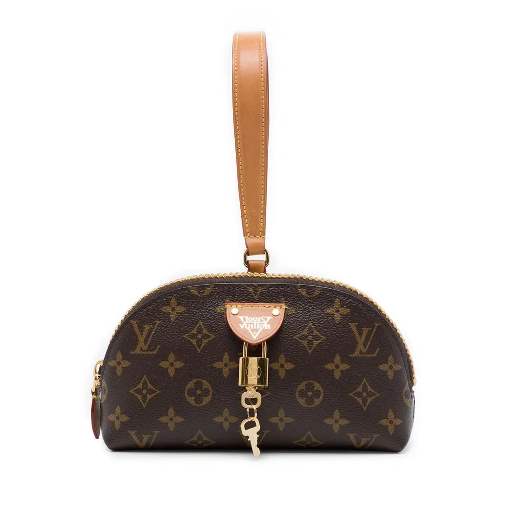 Louis Vuitton Monogram Moon Pochette Brown Very good - Front View