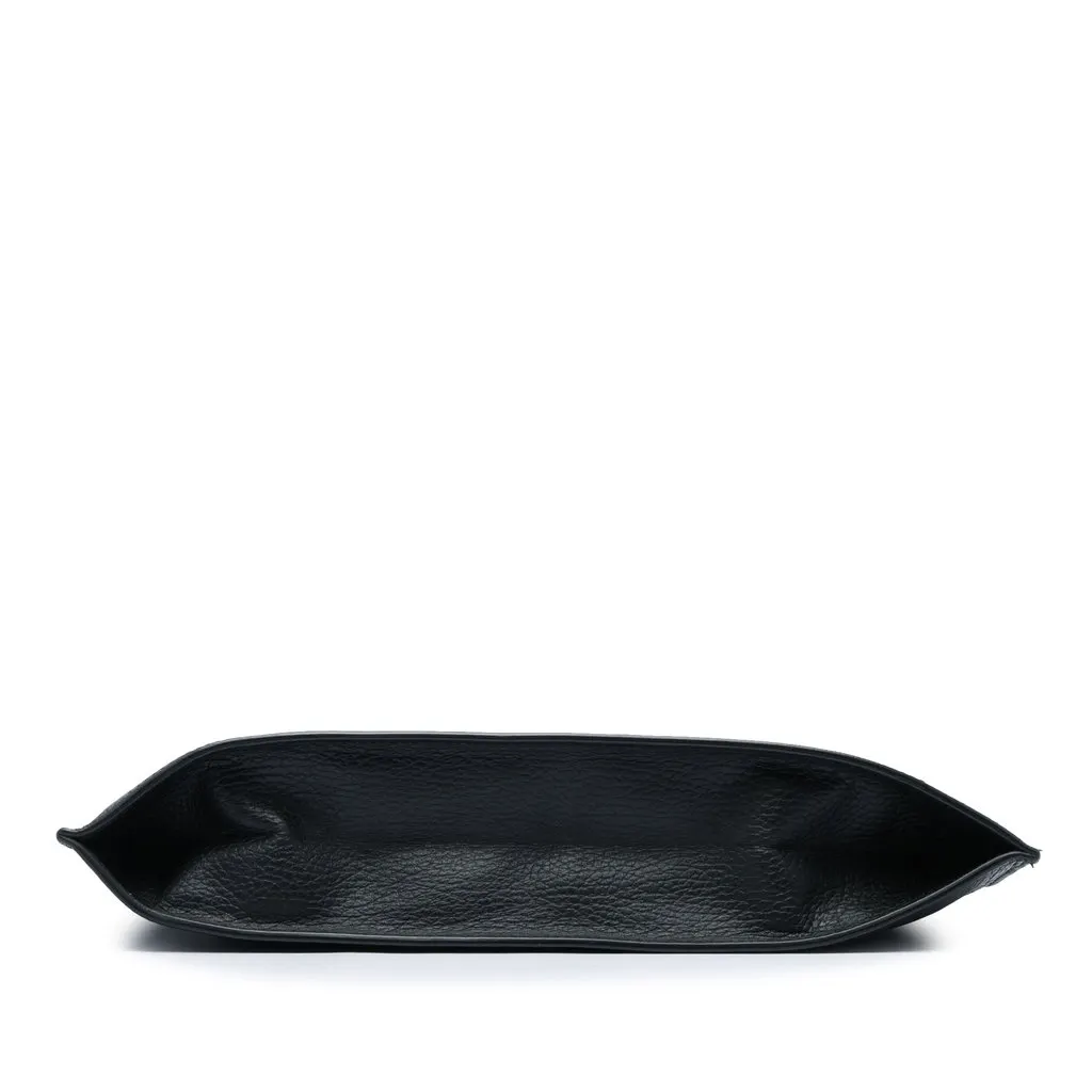 Gucci Calfskin Kingsnake Shoulder Bag Black Leather Very good - Inside View