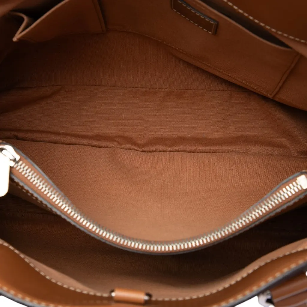 Louis Vuitton Epi Passy GM Brown Leather Very good - Model View