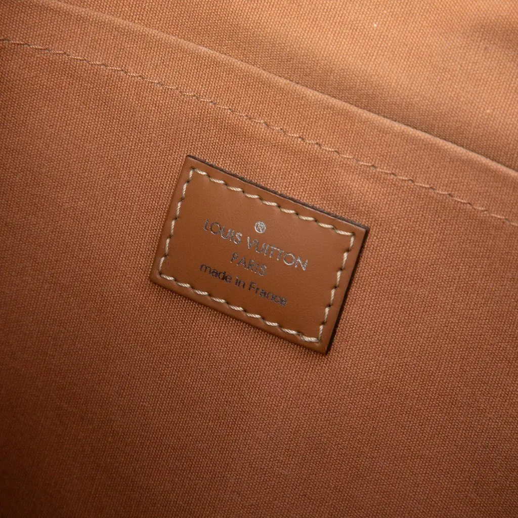 Louis Vuitton Epi Passy GM Brown Leather Very good - Box View