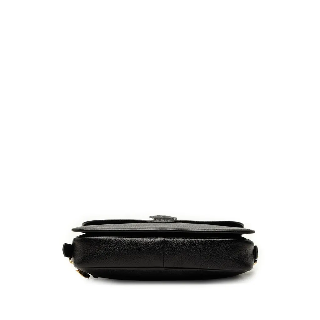 Saint Laurent Leather Crossbody Black Leather Very good - Inside View
