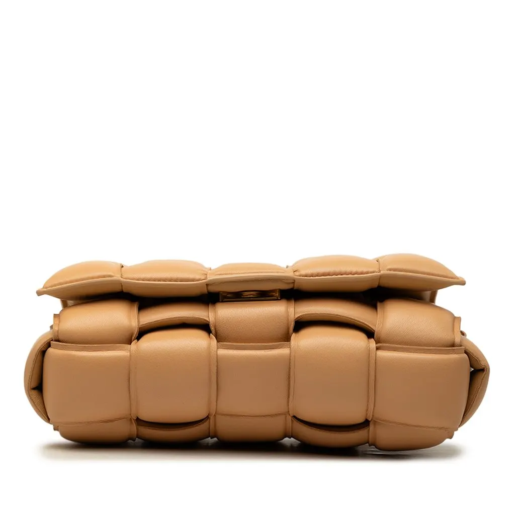 Bottega Veneta Nappa Intrecciato Padded Cassette Crossbody Brown Leather Very good - Inside View